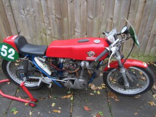1970 Ducati 175cc Twin Plug Head racing machine (photo 1 of 2)