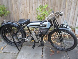 1928 Peugeot 175cc moto Elegance (photo 1 of 2)