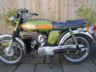1976 Yamaha SS80 sports machine FS1E beater (photo 2 of 2)