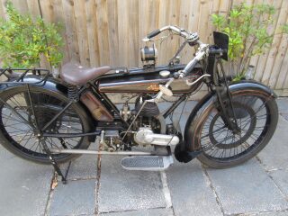 1924 Raleigh 2 3/4 Hp belt drive machine (photo 1 of 2)