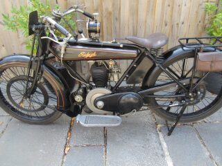 1924 Raleigh 2 3/4 Hp belt drive machine (photo 2 of 2)