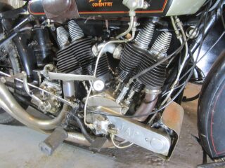 1924 B & D Coventry Made J.A.P 1000cc side valve Side car Outfit (photo 1 of 2)
