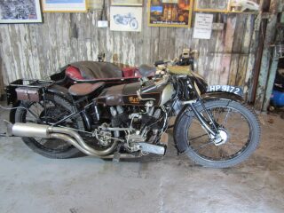 1924 B & D Coventry Made J.A.P 1000cc side valve Side car Outfit (photo 1 of 2)
