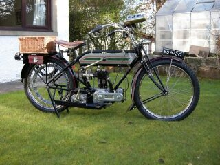 1919 Triumph Vintage Motorcycle Model P (photo 1 of 2)