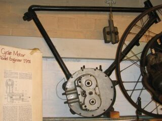 engine and frame (photo 2 of 2)