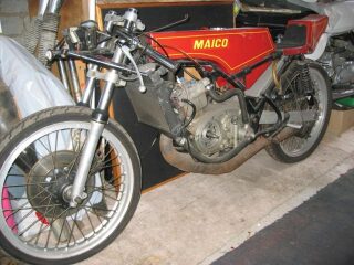 MAICO 125 Classic racing Motorcycle Bike (photo 1 of 2)