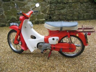 1964 Honda C100 50cc Classic Motorcycle Bike (photo 1 of 2)