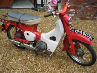 1964 Honda C100 50cc Classic Motorcycle Bike (photo 2 of 2)