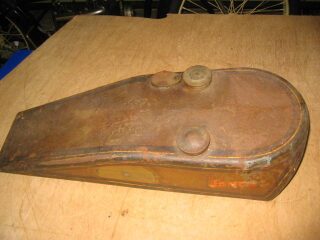 27) James Petrol tank (photo 1 of 2)