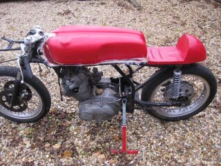 1964 Honda Cb72 350cc cafe racer project (photo 1 of 2)
