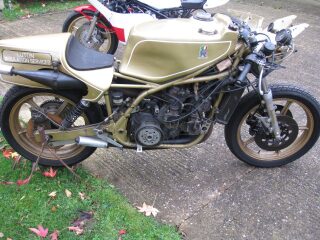 1979 EX Alex george Cagiva Suzuki ex TT Machine (photo 2 of 2)