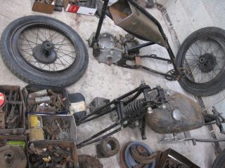 the makings of 5 rudges 1924 - 1932 inc 4 valve and radilal stuff (photo 2 of 2)