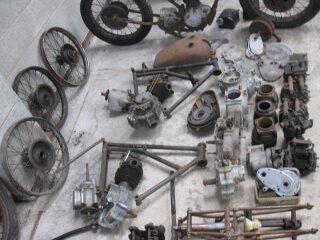 the makings of 5 rudges 1924 - 1932 inc 4 valve and radilal stuff (photo 1 of 2)
