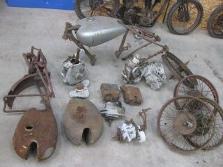 A collection of Norton parts (photo 1 of 2)