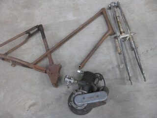 Ladies frame and forks Grigg engine