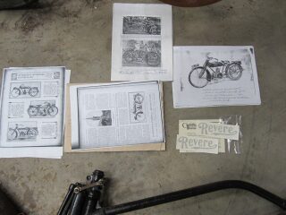 Revere with paperwork (photo 2 of 2)