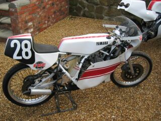 1980 Yamaha TZ125 Classic racing Motorcycle Bike (photo 2 of 2)