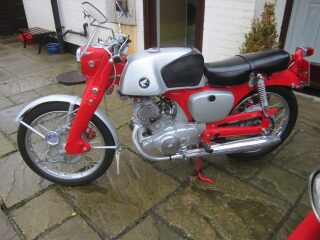 1964 Honda Cb92 Benly Sport 125cc (photo 1 of 2)