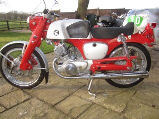 1964 Honda CB92 Benly Sports 125cc (photo 1 of 2)