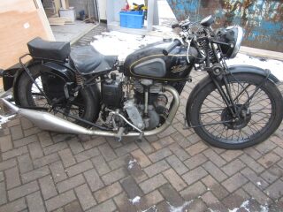 1932 vellocette 350 KSS MK2 Vintage Motorcycle (photo 1 of 2)