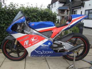 EX GP Honda Rs125 as used in the 2012 GP's 2010 model (photo 2 of 2)