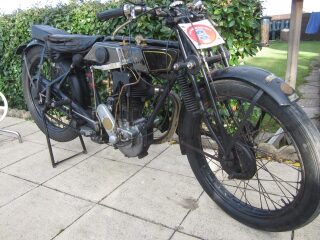 1928 Sunbeam 350cc Model 8 350cc OHV Classic Motorcycle (photo 1 of 2)