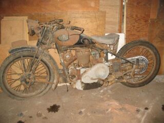 J58 1931 Gilera 500cc Vintage Motorcycle (photo 2 of 2)