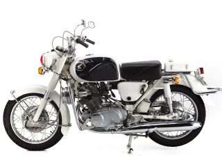 1965 HONDA 305CC CYP77 POLICE MOTORCYCLE (photo 1 of 2)