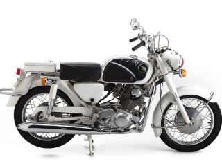 1965 HONDA 305CC CYP77 POLICE MOTORCYCLE (photo 2 of 2)