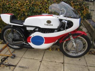 1973 Yamaha TZ350A TT machine (photo 1 of 2)
