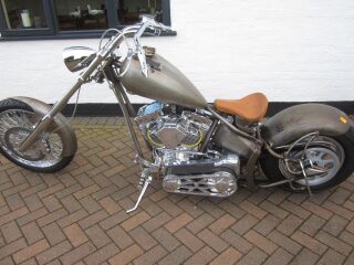 2006 Paul Yaffe Harley Davidson 1800cc DOHC Soft tail Chopper (photo 2 of 2)