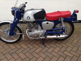 1964 Honda Cb92 125cc Benly sports classic motorcycle (photo 2 of 2)