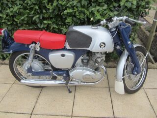 1964 Honda CB92 Benly sports 125cc (photo 1 of 2)