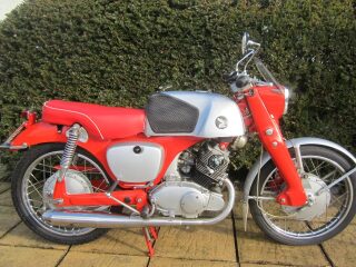 1962 Honda CB92 Benly Sports 125cc classic motorcycle (photo 1 of 2)