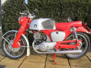 1962 Honda CB92 Benly Sports 125cc classic motorcycle (photo 2 of 2)