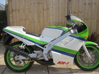 1989 Kawasaki KR1 250cc One owner from new 900 miles (photo 1 of 2)