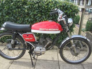 1973 Moto Morini 48cc ZZ50 $ speed superb condition Original paint (photo 1 of 2)