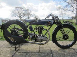 1929 REX ACME Blackburn 350cc vintage Motorcycle (photo 1 of 2)