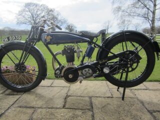 1929 REX ACME Blackburn 350cc vintage Motorcycle (photo 2 of 2)