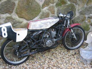 1980 Yamaha TZ125G Classic racing Motorcycle Bike
