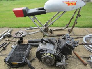 1973 Seeley Yamaha TZ250 A Drum Rear (photo 1 of 2)