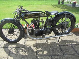 1926 Sarolea sports 500cc model 28 ! Flat tank machine (photo 2 of 2)