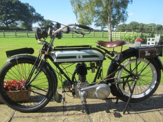 1922 Triumph Model H 550cc. (photo 2 of 2)