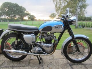 1961 Triumph Bonneville 650cc pre Unt twin (photo 1 of 2)