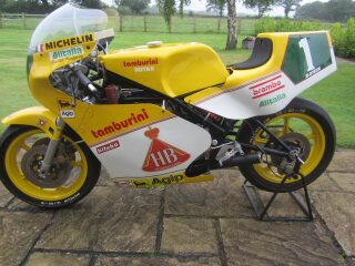 1983 Tamburini 250cc Rotax ex Galina Team HB Marceloni Lucchi (photo 2 of 2)