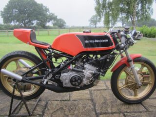 1977 Factory Harley Davidson RR250cc Franco Uncini machine (photo 1 of 2)