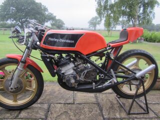 1977 Factory Harley Davidson RR250cc Franco Uncini machine (photo 2 of 2)