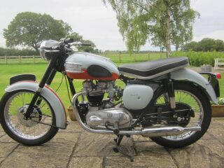 1958 Triumph Bonneville 650 Tangerine Dream (photo 1 of 2)