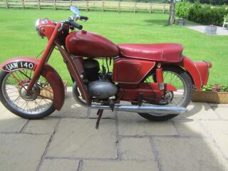 1959 Excelsior 197cc R10 Villiers original paint (photo 2 of 2)
