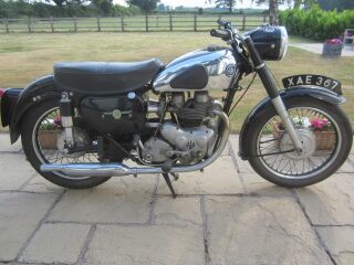 1956 AJS 600cc Model 30 (photo 1 of 2)
